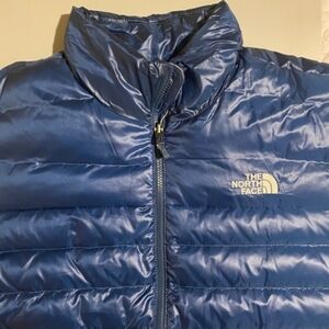 The North Face Shiny Blue Insulated Jacket